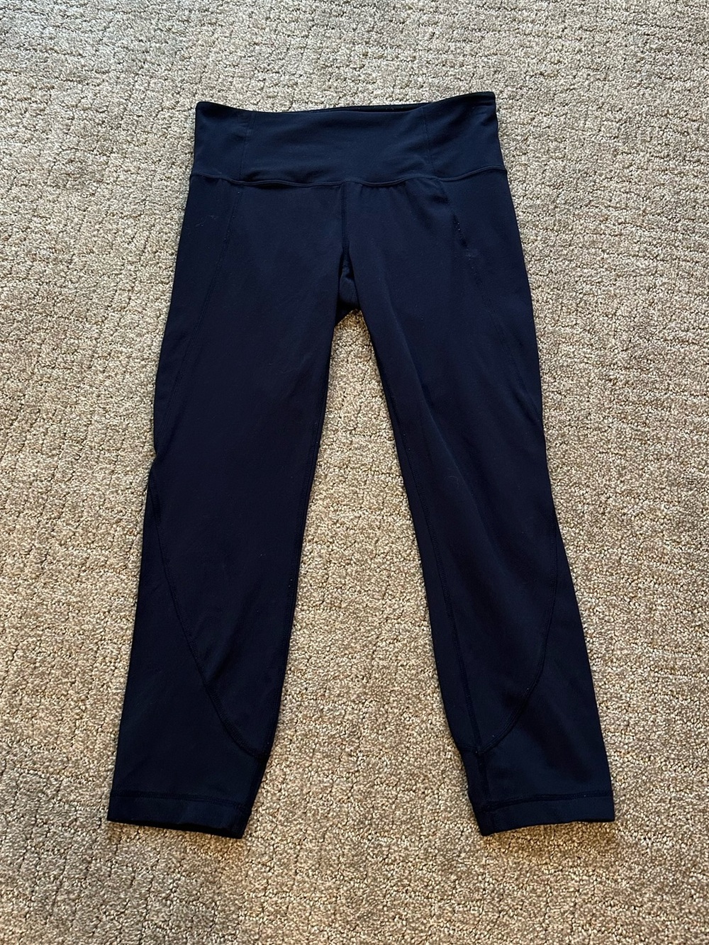 Athleta womens navy blue Leggings size small tall (ST)